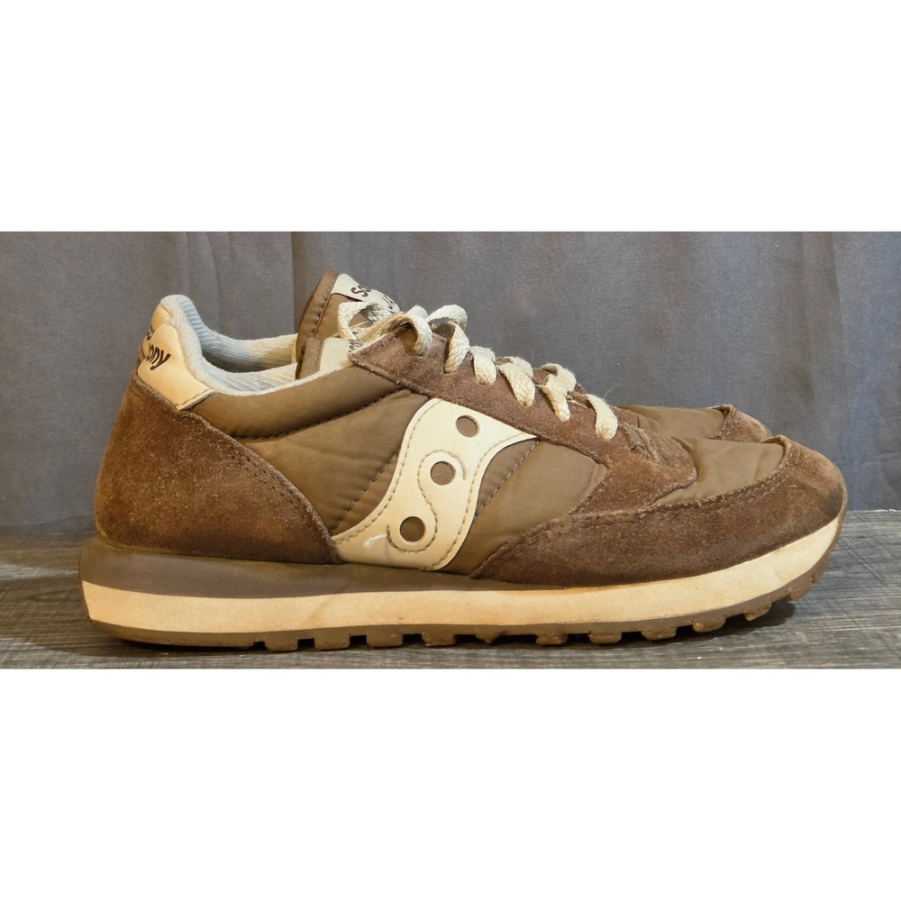 Saucony Jazz Lace Up Sneakers Men's Size 5.5 Brown